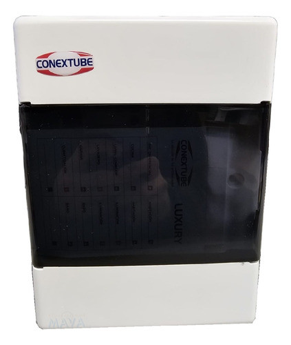 Tablero Gabinete Luxury 4 Bocas Exterior Termicas Conextube 0
