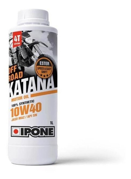Aceite Katana Off Road 4t 10w40 Sintetico Ipone 0