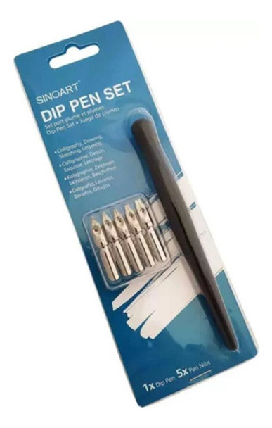 Kit Caligrafia Sinoart Dip Pen Sft089 0