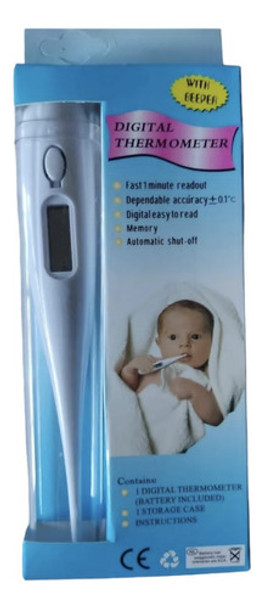 Termómetro Digital. With Beeter.mode Kt-dt 4b.+pila,obsequio 0