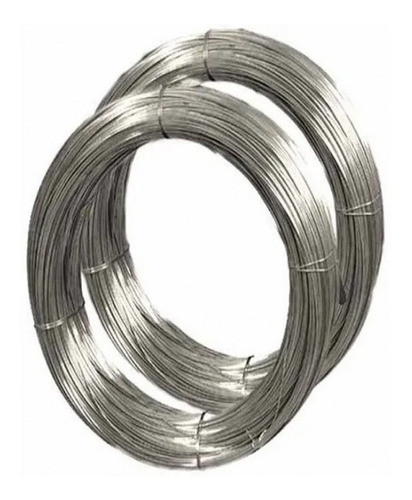 Alambre Liso Galvanizado Calibre N°16 Rollo X 2kg 0