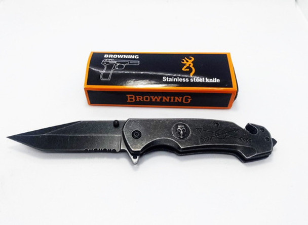 Navaja Browing  3 Modelos A Elegir + Regalo Piedra De Afilar 0