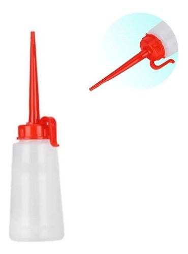 Frasco Com Bico Aplicador 160ml Plástico Com Suporte 0