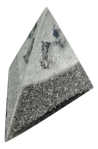 Orgonita Pirámide Tetraédrica Con Turmalina 0