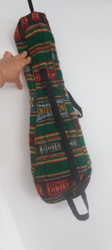 Funda Aguayo Usada Para Ukelele Soprano (excelente Estado) 0