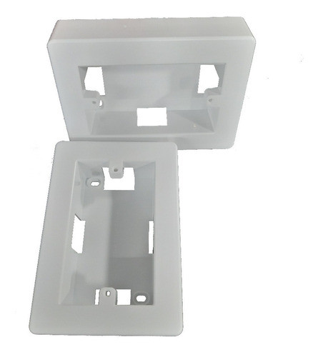 Caja Rectangular Exterior Pvc Para Cablecanal Kalop 0