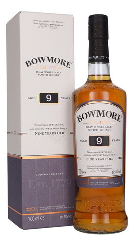Whisky Bowmore 9 Años 40% 700 Ml 0
