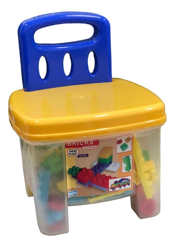 Silla Brick X 72 Bloques Didacticos New Plast Ploppy 588283 0