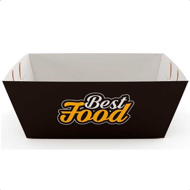 Caixinha, Embalagem Cestinha Food Truck Bandeja P (500 Un) 0