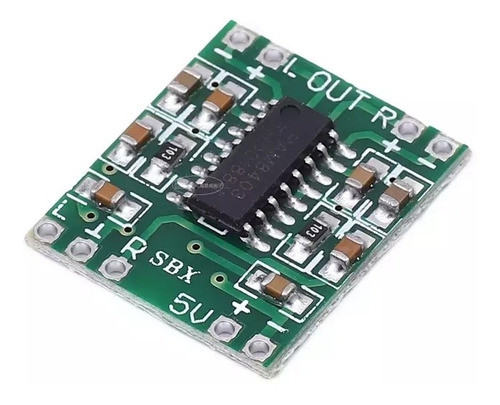 Placa Amplificador Pam8403 - 3+3 W - 5v Dc 0