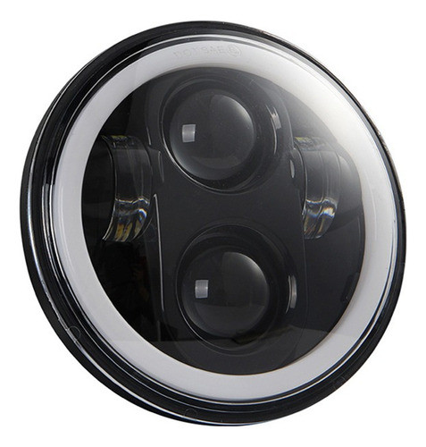 5,75 Polegadas Led Farol Motocicleta Projetor Farol Super 0