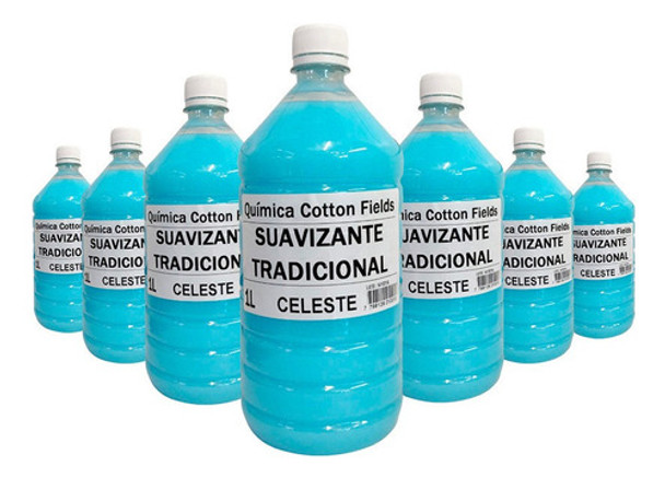 Suavizante Para Ropa Celeste Tradicional 1 L X 12 U. 0