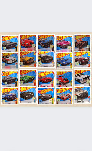 Hotwheels Autitos Pack X 5 0