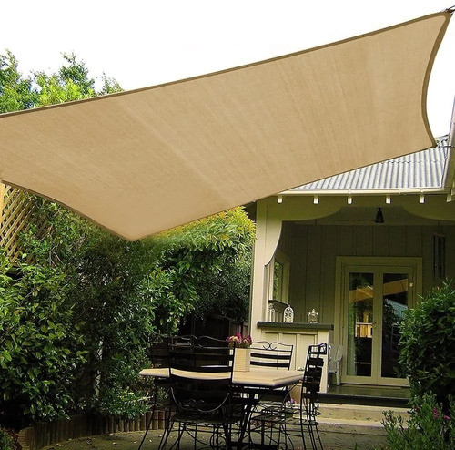 Malla Toldo Vela Alta Calidad 3 X 1.4 Metros Uv 98% Beige 0