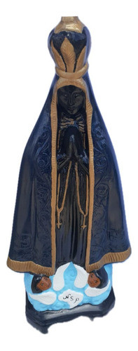 Nossa Senhora Aparecida Tradicional Gesso 0