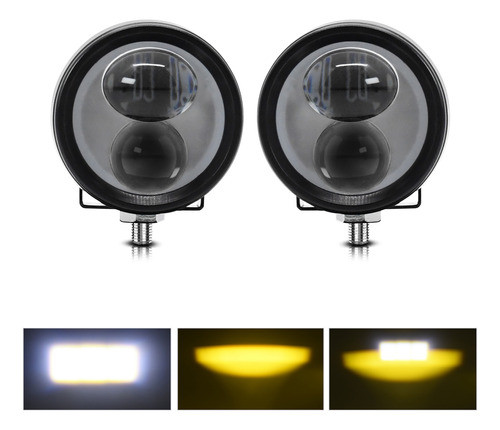Luzes De Condução Utv Spot Driving Pack Para Quadriciclo, 0