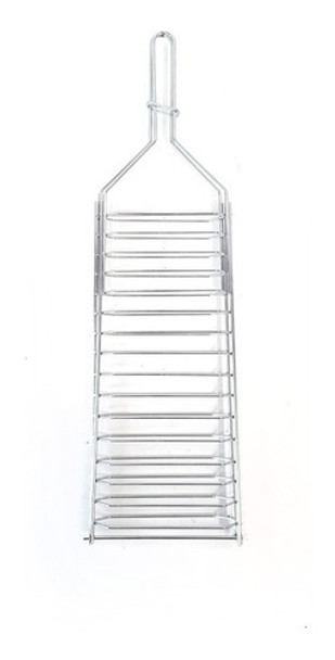 Parrilla Para Pescado Cromada Camping Chica 0 Parrilla Para Pescado Cromada Camping Chica 0