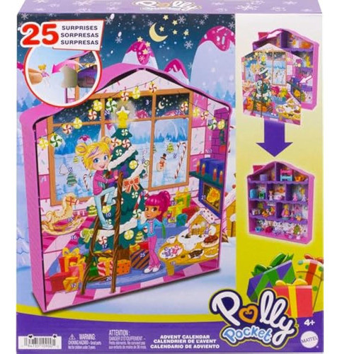 Polly Pocket Calendario De Adviento De Muñecas, 0