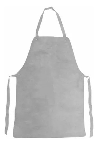Delantal Soldador Simple Cuero Descarne 0