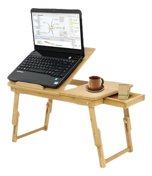 Portátil Plegable Vuelta Escritorio Laptop Desayuno Bandeja 0