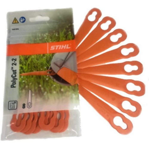 Set X 8 Cuchillas Plásticas Stihl P/bordeadora A Batería. 0