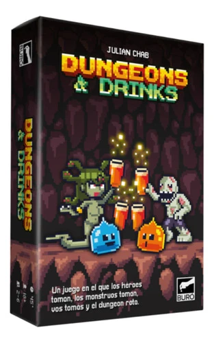 Juego De Mesa Dungeons & Drinks Buro 0