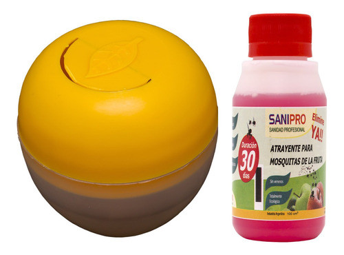 Moscas De La Fruta, Trampa 100% Garantizada 5 Meses 0
