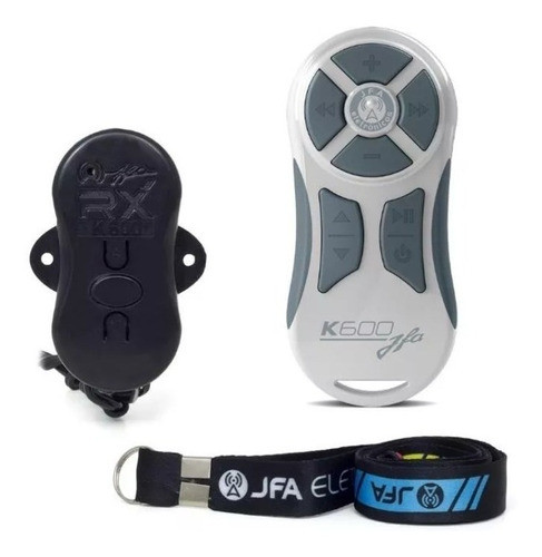 Controle Longa Distancia Jfa K600 Branco Com Cinza 600 Metro 0