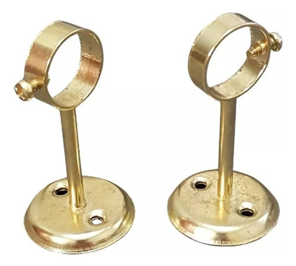 10 Soportes Bronceados De 5/8 0