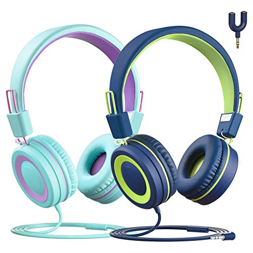 Fones De Ouvido Para Crianças Com Microfone - Seguros, Com F 0