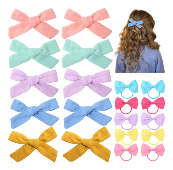 Pinzas De Lazo Para El Cabello Para Niñas Fanaticas, Pasad 0