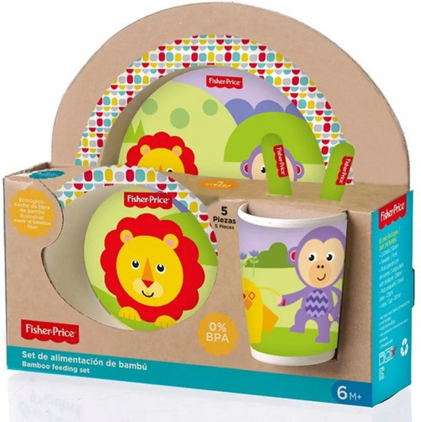 Set Para Bebe Leon Plato Vaso Cubiertos Fisher Price 5pz 0 Set Para Bebe Leon Plato Vaso Cubiertos Fisher Price 5pz 0