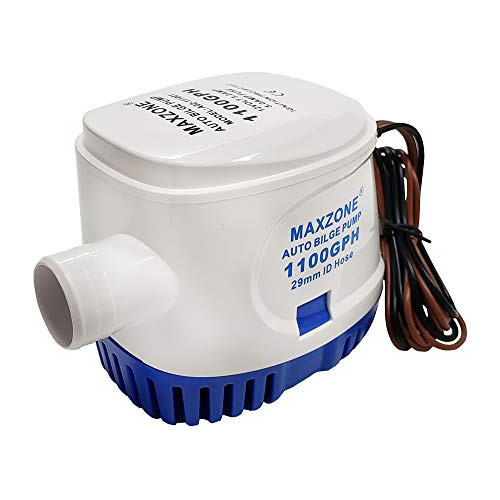 Bomba De Agua Electrica 12v Sumergible Interruptor Flotador 0