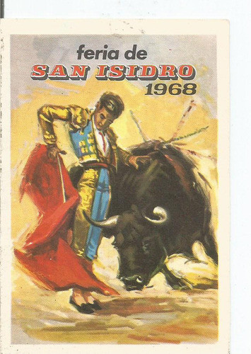 Programa Feria De San Isidro 1968 España 0