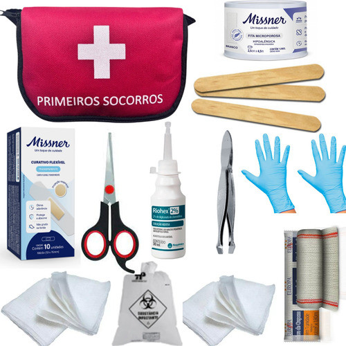 Kit De Primeiros Socorros Sobrevivência 0