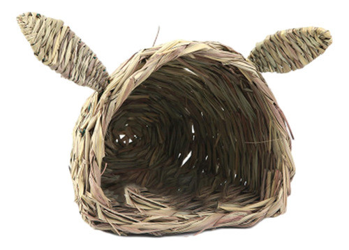 Grama Cama De Feno Grama Túnel Hideaway Cabana Brinquedo 0