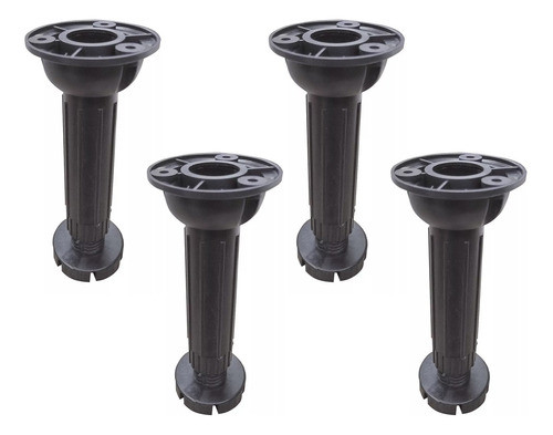 Pata Regulable Plástico Zócalo 100 Mm X4/u Hafele 0
