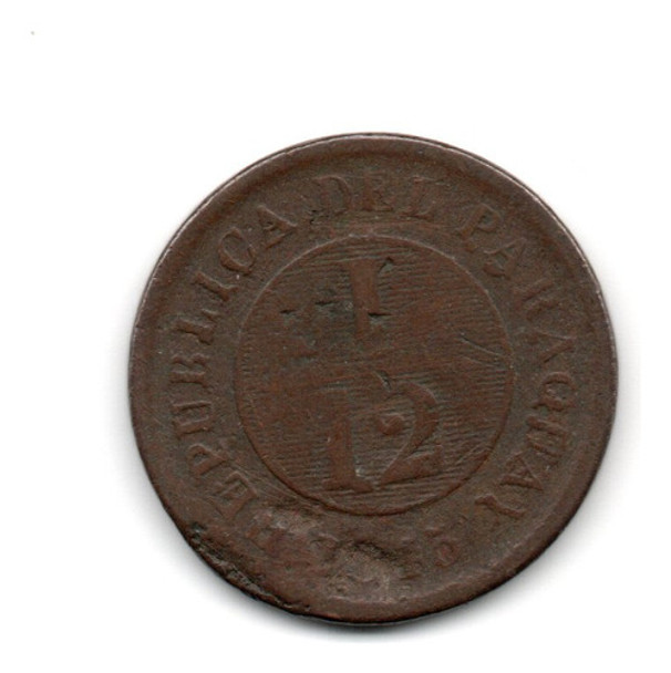Paraguay Moneda 1/12 De Real Año 1845 Km#1 Oferta 0