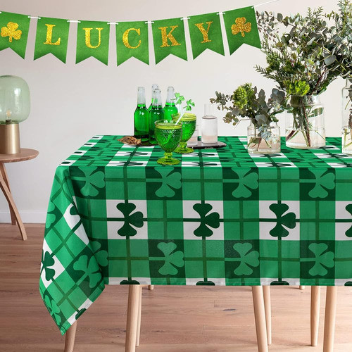 Saraflora Mantel Tréboles Del Día De San Patricio - Mantel R 0