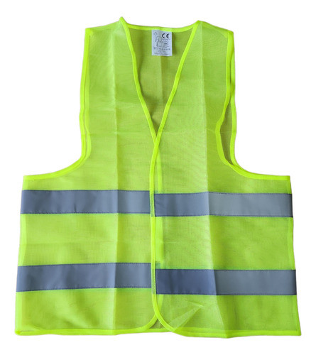 Chaleco Reflectivo Reglamentario Seguridad Obligatorio X1 0
