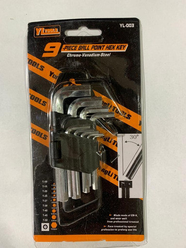 Llave 9 Piezas / Set Torks 0