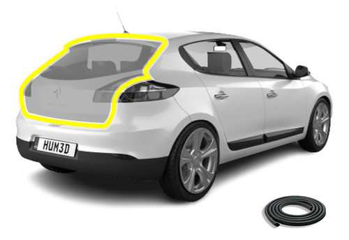 Burlete De Baul Renault Megane 5 Puertas, Por Unidad 0