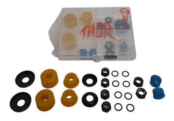 Box Kit Repair Thor 78a St Amortecedor Chupeta Arruela Porca 0