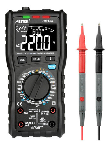 Mestek 10000 Conta Com True Rms Multifuncional Digital 0