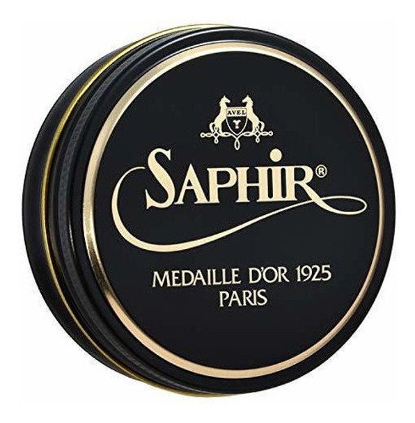 Pasta De Luxe Para Calzado Saphir Medaille Dor 50ml Negro 0