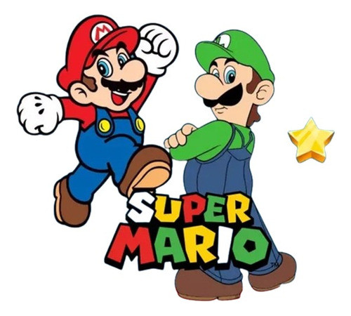 Kit Imprimible Super Mario Bros - Texto Editable 0