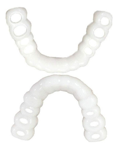 Tampa De Dente Falso Superior Encaixe Sem Sorriso Perfeito E 0