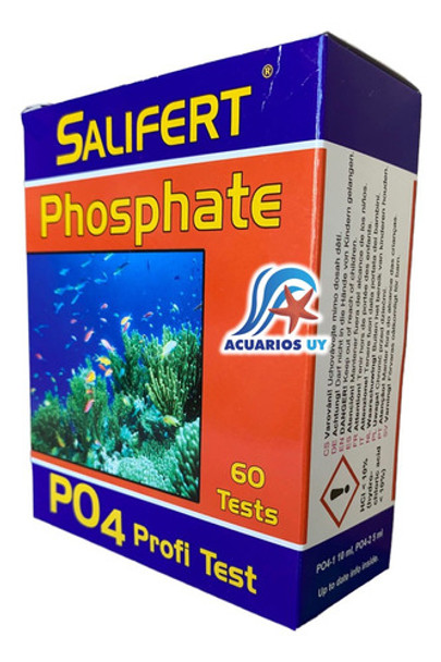 Test Para Medir Fosfatos Del Agua Del Acuario. Salifert 0 Test Para Medir Fosfatos Del Agua Del Acuario. Salifert 0