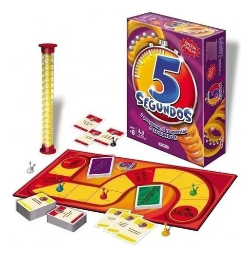 5 Segundos - Popular - Juego De Mesa - Toyco 0