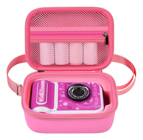 Estuche Para Camara Paiyule Rosa P/ Vtech Kidizoom Printcam 0